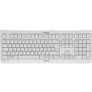 CHERRY Clavier AZERTY KC-1000 USB, avec fil, gris