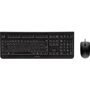 CHERRY Kit clavier AZERTY & souris DC 2000, avec fil, noir