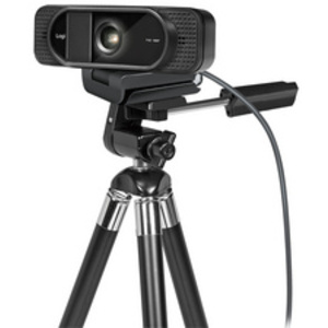 LogiLink Webcam USB Full HD avec micro double, noir