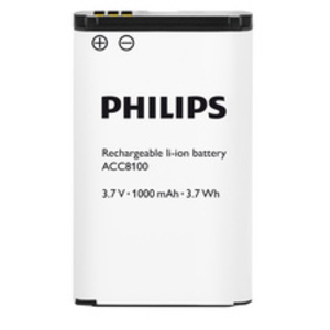 BATTERIE LI-ION 3,7V 1000MAH  PHILIPS ACC8100/00