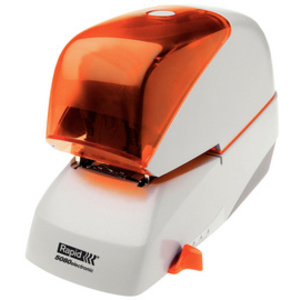 Rapid Agrafeuse électrique Supreme 5080e, argent/orange