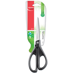 Maped Ciseaux Essentials Green, arrondi, longueur: 210 mm