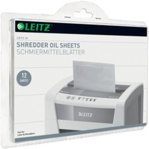 LEITZ Feuille lubrifiante pour destructeur de documents IQ