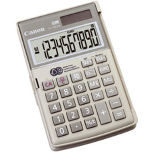 Canon calculatrice LS-10 TEG, alimentation solaire ou par