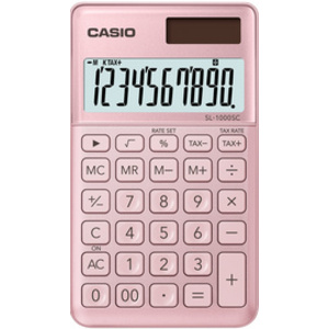 CASIO Calculatrice SL-1000 SC-PK, alimentation solaire/pile