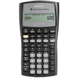 TEXAS INSTRUMENTS Calculatrice financière TI-BA II Plus