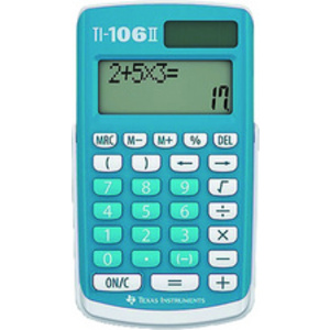 TEXAS INSTRUMENTS Calculatrice de poche TI-106 II