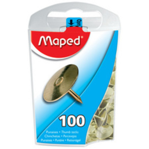 Maped Punaises, recouvertes de plastique, diamètre: 10 mm