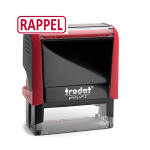 trodat Tampon de texte X-print 4912 'RAPPEL'