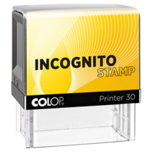 COLOP Tampon protection des données Incognito Printer 30 LGT