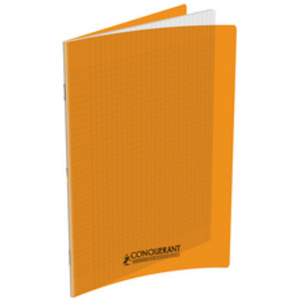 CONQUERANT CLASSIQUE Cahier 170 x 220 mm, séyès, orange