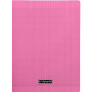 Calligraphe Cahier 8000 POLYPRO, 240 x 320 mm, rose