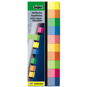 sigel Marque-page repositionnable Multicolor, 50 x 15 mm