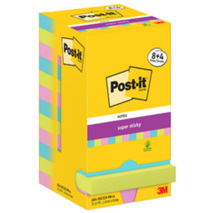 Post-it Bloc-note adhésif Super Sticky Notes, 76 x 76 mm