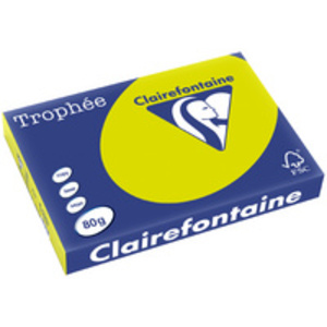 Clairefontaine Papier universel Trophée, A3, vert fluo