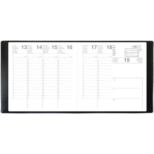 AGENDA QV EXDI ORPHEE 16X16   NOIR  2025