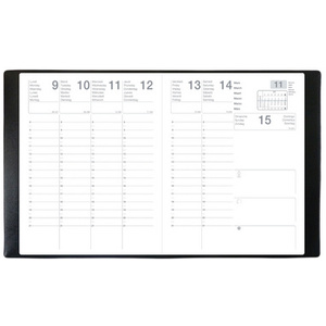 AGENDA QV EXDI MERCURE 21X27  NOIR  2025