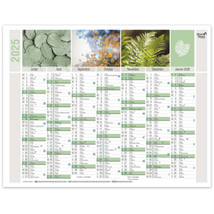 CALENDRIER AC EQUOLOGY 430X3352F 13MOIS 2025