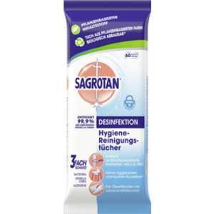 SAGROTAN Lingette nettoyante hygiénique, odeur neutre