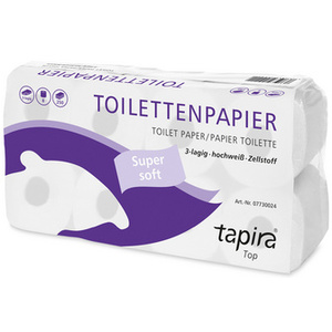 Tapira Papier toilette Top, 3 couches, extra blanc