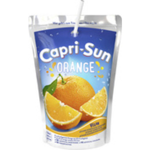 Capri-Sun Boisson à base de jus de fruits ORANGE, 10 x 0,2 l