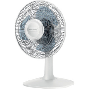 ROWENTA Ventilateur de table Essential+ VU2310, argent/blanc