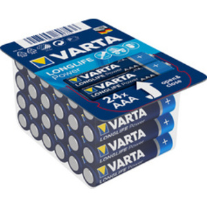 VARTA Pile alcaline Longlife Power BIG BOX, Micro (AAA)