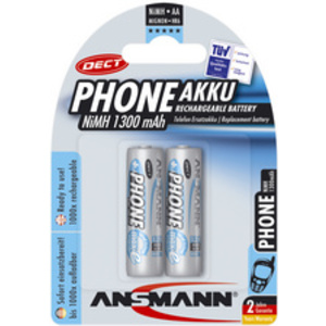 ANSMANN Pile rechargeable NiMH SPECIAL, Mignon AA, 1.300 mAh