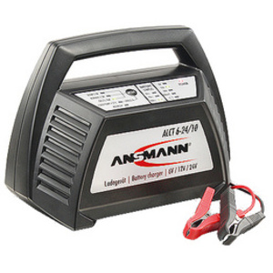 ANSMANN Chargeur pour batterie de voiture, 2 / 6 et 12 Volt