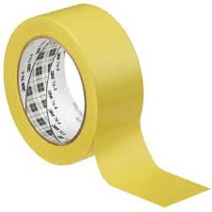 3M Ruban adhésif PVC souple 764i, 50,8 mm x 33 m, jaune