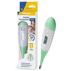 Lifemed Thermomètre 'Flex', blanc/vert