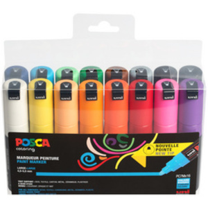 POSCA Marqueur à pigment PC-7M, étui de 16