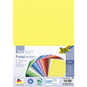 folia Carton de bricolage, A4, 300 g/m2, assorti