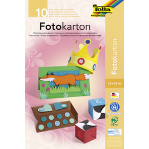 folia Bloc de carton de bricolage, A3, couleurs