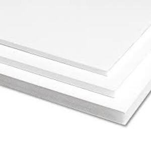 transotype Carton plume Foam Boards, 500 x 700 mm, 5 mm