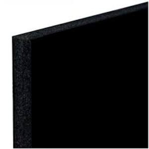 transotype Carton plume Foam Boards, 700 x 1.000 mm,noir,5mm