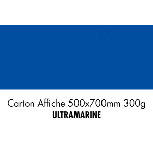 CARTON 500X700 300G ULTRAMARINE  P/10F