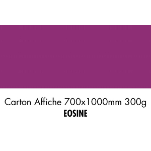 folia Carton de bricolage, (L)1.000 x (H)700 mm, éosine