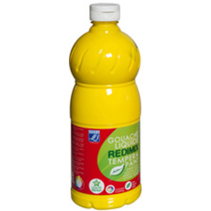 LEFRANC BOURGEOIS Gouache liquide 1.000 ml, jaune primaire