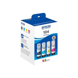 CART.EPSON ECOTANK 104 MULTIPACK NCMJ