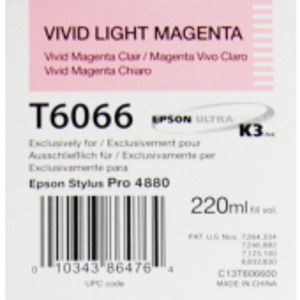 CART.EPSON T606600 MAGENTA VIF220ML