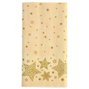 NAPPE POUR NOÊL CHRISTMAS SHINE CREME  1,8X1,2M