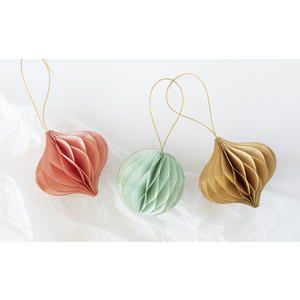 folia Boule alvéolée SWEET, set de 3 boules