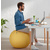 LEITZ Ballon d'assise Ergo Cosy, diamètre: 650 mm, jaune