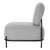 PAPERFLOW Fauteuil visiteur ADMIRAAL, gris