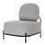 PAPERFLOW Fauteuil visiteur ADMIRAAL, gris