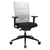 Topstar Chaise de bureau pivotante 'Airwork', noir/blanc