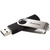 hama Clé USB 2.0 'Rotate', 8 GB, noir/argent