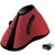 LogiLink Souris optique Ergonomic, sans fil, rouge / noir