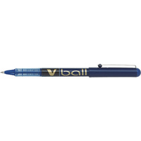 PILOT Stylo roller V Ball VB7, pointe métal, bleu